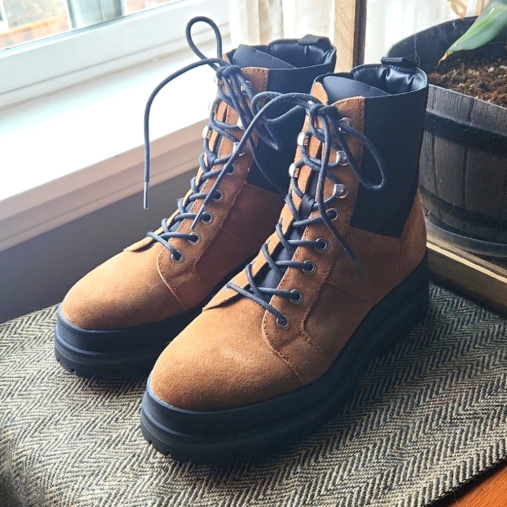 Marc Fisher combat boots